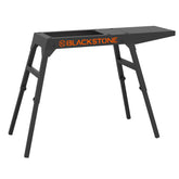 BLACKSTONE front view of stand showing stable elevated cooking platform and portability