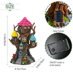 BLBYHO solar panel on top charging in sunlight for nighttime glow