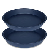 Bleuhome front view of two 26-inch saucers protecting surfaces