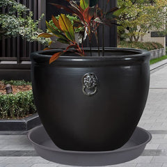 Bleuhome side profile showing 1.6 inch depth and sturdy rim