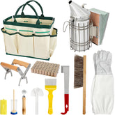Blisstime front packaging showing full 12-piece beekeeping kit and benefits