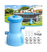 BluClear front view of pump showing compact design and easy access