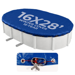 Blue Wave cover front packaging showing product and included hardware benefit protection