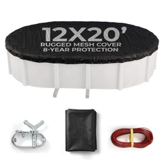 Blue Wave front packaging showing cover and included hardware for easy identification