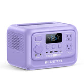 BLUETTI Elite 30 V2 front view showing ports and compact design for portability