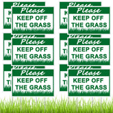 Blulu front view of stacked signs showing clear message and quick protection
