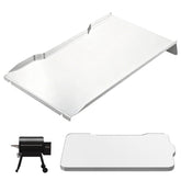 BMMXBI stainless drip pan front view showing fit and durability benefit