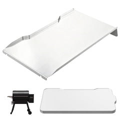 BMMXBI stainless drip pan front view showing fit and durability benefit