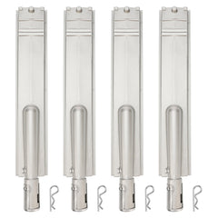 Bobo GrillKing front view of four burners showing full replacement set benefits