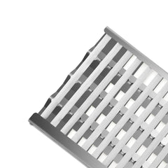 Boloda heat plates installed in DCS grill demonstrating restored even cooking