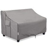 BOLTLINK front view on loveseat showing full coverage and protection