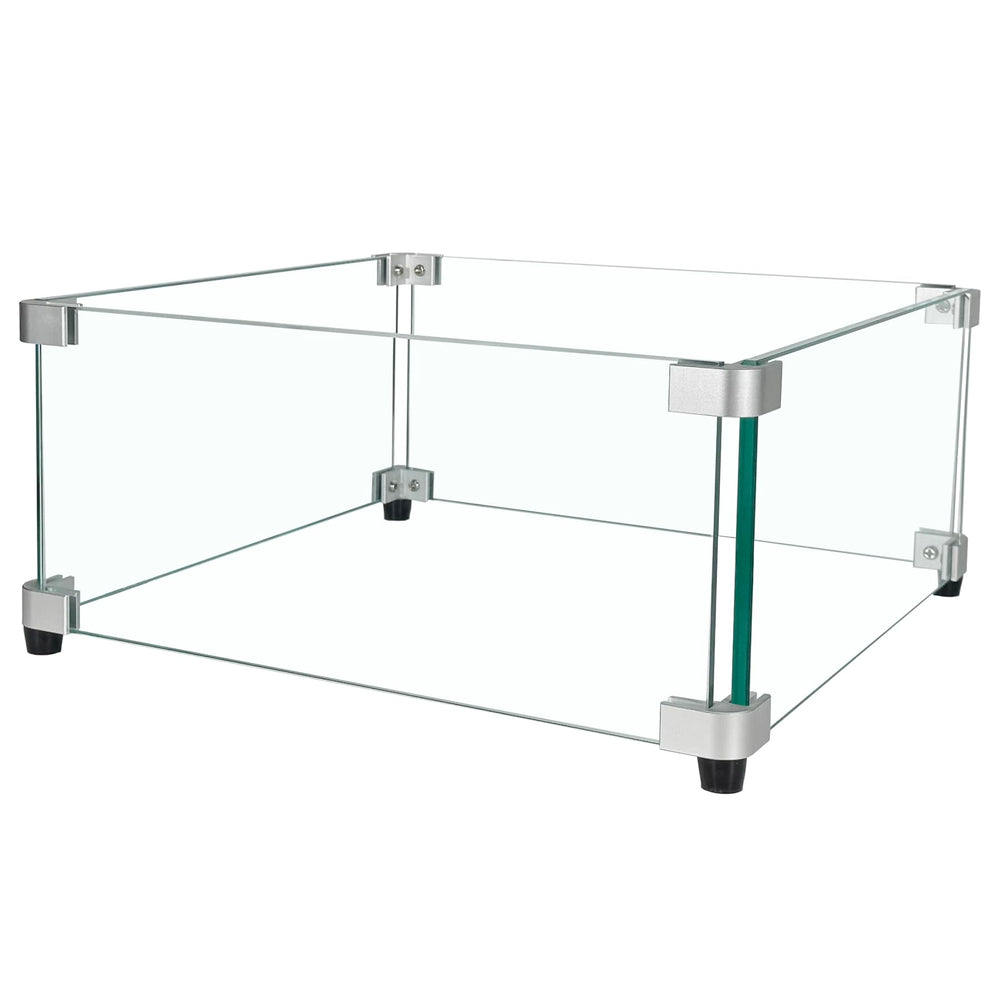 BOMINICA front view of wind guard showcasing clear glass and modern protection