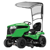 Bonbo canopy front view installed on John Deere for instant shade