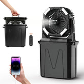 BONITAIRE front view showing fan and misting for fast outdoor cooling