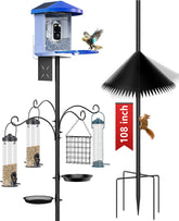 boostool front view assembled pole showing stable multi-feeder station