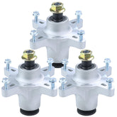 BOSFLAG front view spindle assembly showing mounting pattern and durable design