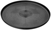 Bosmere Down Under front view showing black 16-inch rotating platform protecting floor