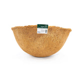Bosmere front packaging of 24 inch coco liner showing fit and eco benefit