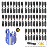 BougeRV front packaging showing full 100-piece connector kit and value