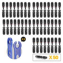 BougeRV front packaging showing full 100-piece connector kit and value