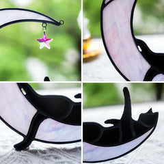 BOXCASA crystal facets catching sunlight and casting colorful reflections