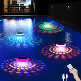 BOXPSII front view of two floating lights showing glossy finish and colors