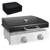 BQMAX metal lid front view showing fit and durable construction for better heat retention