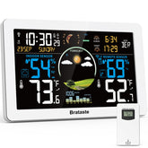 brataste front display showing time and weather clear readout benefit