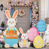 BreezeHug full set front view showing five Easter signs and warm welcome benefit