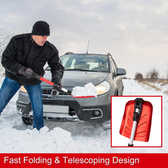 BREWIN TOOLS SnowPro ergonomic D-handle detail delivering a secure comfortable grip