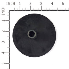 Briggs & Stratton driven disc side profile illustrating correct dimensions and fit