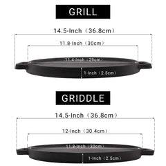 Brightalk flat griddle surface close-up showing smooth texture for even pancake cooking benefit