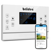 briidea controller front panel showing buttons and ports for quick setup