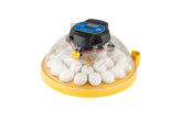 Brinsea Maxi 24 front view showing clear dome and compact footprint for easy monitoring