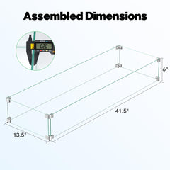 BriSunshine close-up of polished glass edge showing smooth finish and safety