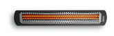 Bromic Heating front view showing sleek black finish and modern profile for stylish patios