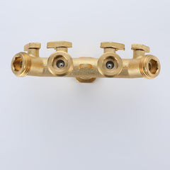 Bropury installed on a 3/4 inch spigot, secure fit and leak prevention