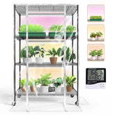 Bstrip front full view showing greenhouse and efficient plant storage benefit