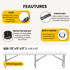 BTExpert bench folded flat for compact storage and easy transport