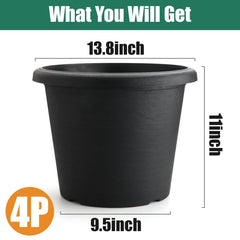 BTPLASTIK underside showing drainage holes and raised base to prevent waterlogging