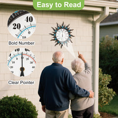 BUARO8AGA side profile mounted on wall demonstrates slim, secure fit