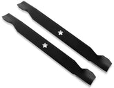 budrash front view of two 42-inch replacement blades showing packaging and fit