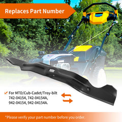 budrash blades mounted on mower deck demonstrating improved bagging benefit