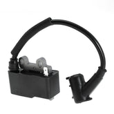 Bufeeg ignition coil front view showing mounting points and durable housing for reliable replacement