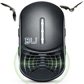 BugWomp BEU front view showing dual speakers and sleek black design for discreet deterrence