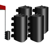 BUKLIYN front view of packaged canopy weights showing compact storage and quick setup