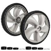 Bularie front view of replacement wheel showing fit and durability benefit