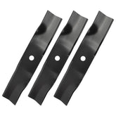 Bularie front view of 3-pack blades showing package and fit for easy replacement