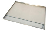 Bull griddle front showing slide-in plate and flat cooking area for versatile grilling