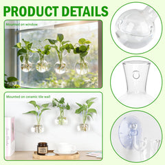 Bunmery suction cup and hook attached to glass demonstrating secure hold